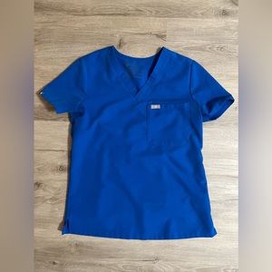 FIGS royal blue top